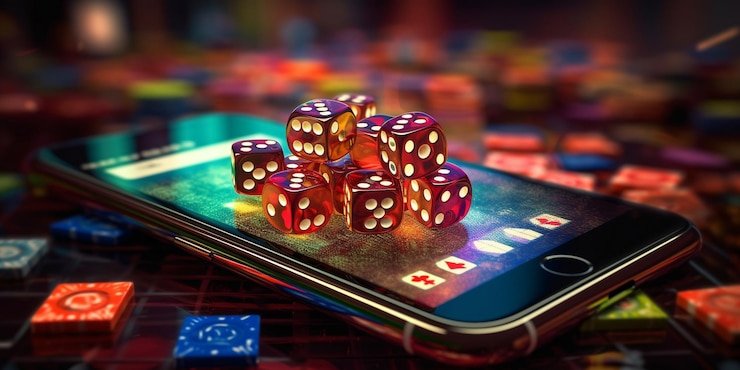 Tampilan aplikasi klx4d di layar ponsel dengan meja dealer langsung dan menu navigasi